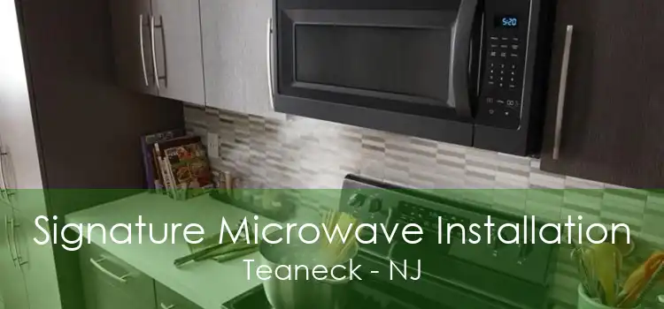 Signature Microwave Installation Teaneck - NJ